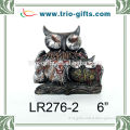 Wholesale Cheap Polyresin Owl Shape Wall Hanging